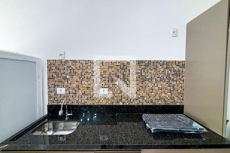 Cozinha de apartamento para alugar com 1 quarto, 32m² em Vila Monte Alegre, São Paulo