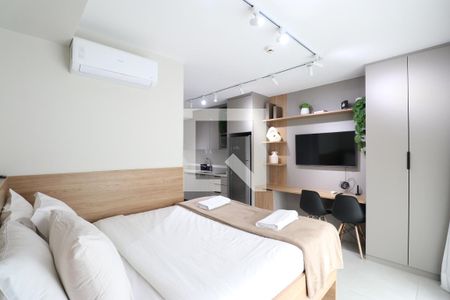 Sala/Quarto de kitnet/studio para alugar com 1 quarto, 29m² em Pompeia, São Paulo