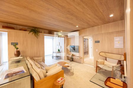 Sala de apartamento à venda com 2 quartos, 74m² em Parque Imperial, São Paulo