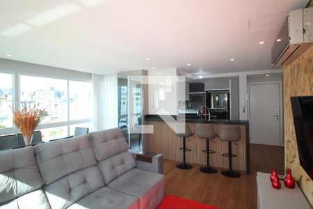 Sala de apartamento à venda com 3 quartos, 93m² em Passo D’areia, Porto Alegre