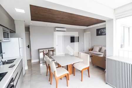 Sala  de apartamento para alugar com 1 quarto, 53m² em Alphaville Empresarial, Barueri