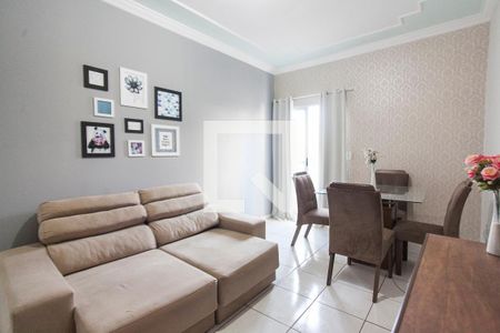 Sala de apartamento para alugar com 2 quartos, 70m² em Santa Mônica, Uberlândia