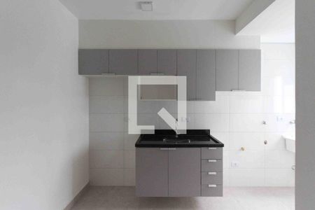 Sala/Cozinha de apartamento para alugar com 1 quarto, 27m² em Parque da Vila Prudente, São Paulo
