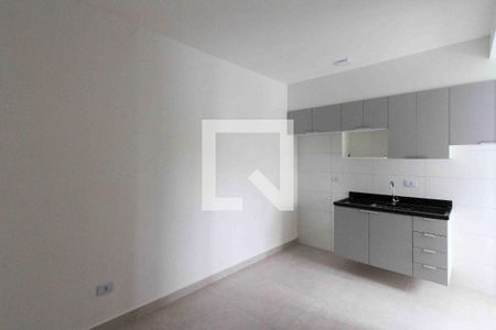 Sala/Cozinha de apartamento para alugar com 1 quarto, 27m² em Parque da Vila Prudente, São Paulo