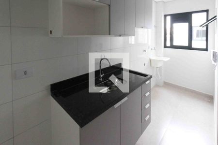 Sala/Cozinha de apartamento para alugar com 1 quarto, 27m² em Parque da Vila Prudente, São Paulo