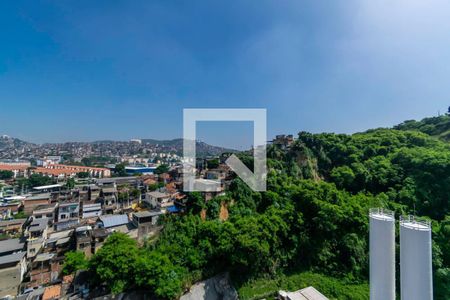 Vista da Sala de apartamento para alugar com 2 quartos, 39m² em Bonsucesso, Rio de Janeiro