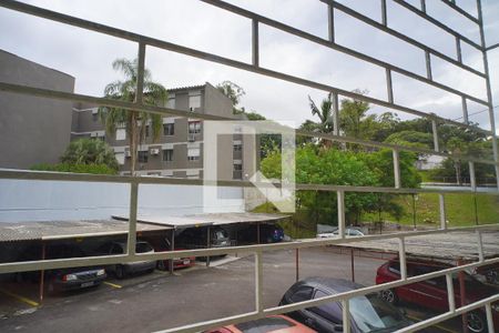 Sala_Vista  de apartamento à venda com 1 quarto, 45m² em Agronomia, Porto Alegre