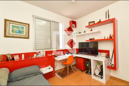 Quarto 2 de apartamento à venda com 3 quartos, 90m² em Santo Antônio, Belo Horizonte