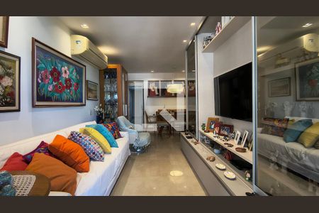 Sala de apartamento à venda com 3 quartos, 120m² em Recreio dos Bandeirantes, Rio de Janeiro