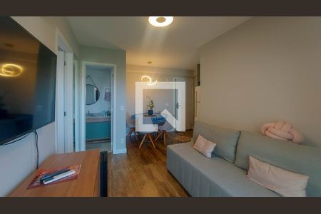 Sala de apartamento para alugar com 1 quarto, 41m² em Barra Funda, São Paulo