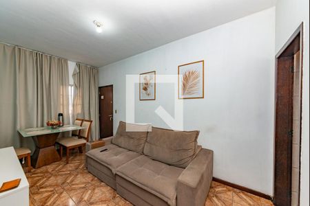 Sala de apartamento à venda com 2 quartos, 60m² em Jardim Montanhês, Belo Horizonte