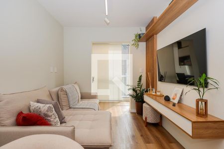 Sala de apartamento para alugar com 1 quarto, 42m² em Vila Andrade, São Paulo