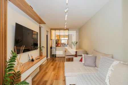Sala de apartamento para alugar com 1 quarto, 42m² em Vila Andrade, São Paulo