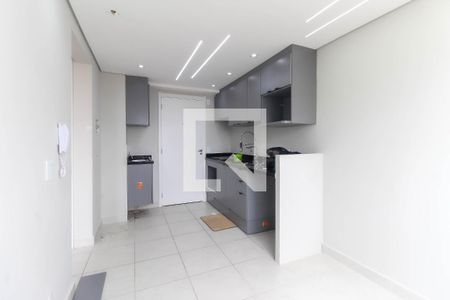 Sala - Cozinha de apartamento para alugar com 2 quartos, 48m² em Vila Carmosina, São Paulo