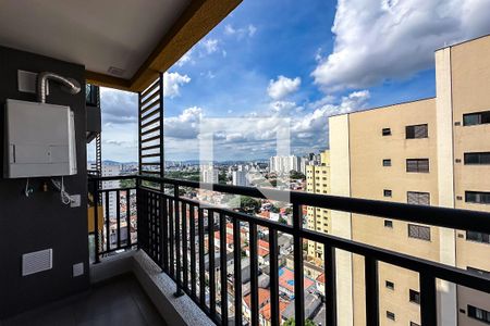 Varanda da Sala de apartamento para alugar com 2 quartos, 38m² em Chácara Tatuapé, São Paulo