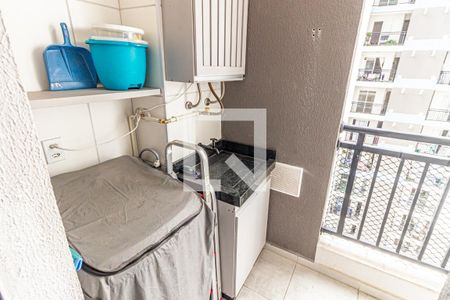 Varanda e Área de Serviço de apartamento para alugar com 2 quartos, 41m² em Mooca, São Paulo