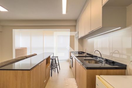 Sala e cozinha de apartamento para alugar com 2 quartos, 61m² em Ipiranga, São Paulo