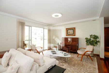 Sala de Estar de apartamento para alugar com 3 quartos, 220m² em Jardim Paulista, São Paulo