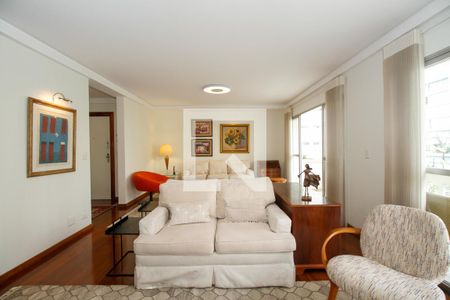 Sala de Estar de apartamento para alugar com 3 quartos, 220m² em Jardim Paulista, São Paulo
