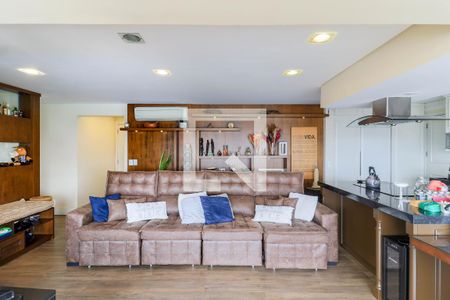 Sala de apartamento à venda com 3 quartos, 130m² em Jardim Dom Bosco, São Paulo