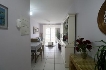 Sala de apartamento para alugar com 3 quartos, 120m² em Vila Luis Antonio, Guarujá