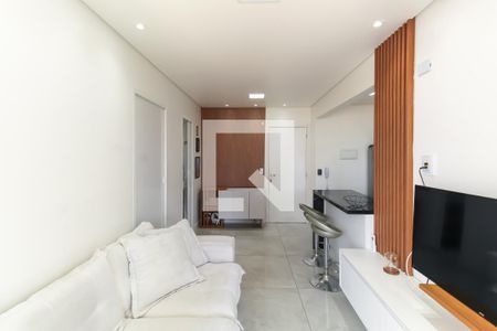 Sala de apartamento à venda com 1 quarto, 36m² em Vila Regente Feijó, São Paulo