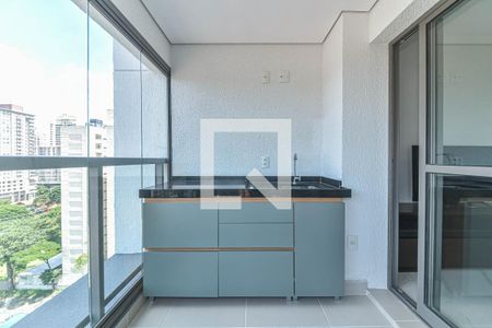 Varanda de apartamento para alugar com 2 quartos, 66m² em Santo Amaro, São Paulo