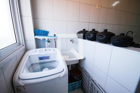 Área de Serviço de apartamento para alugar com 2 quartos, 69m² em Nova Mirim, Praia Grande