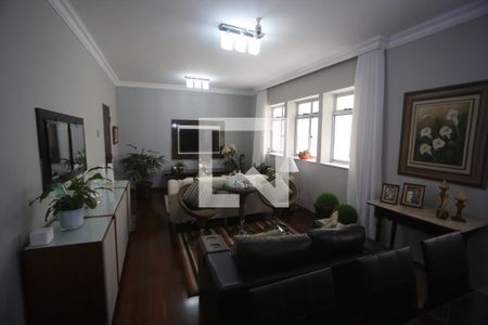 Sala de apartamento à venda com 3 quartos, 120m² em Cidade Jardim, Belo Horizonte