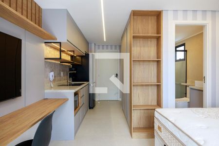 Studio de kitnet/studio para alugar com 1 quarto, 25m² em Jardim das Acacias, São Paulo