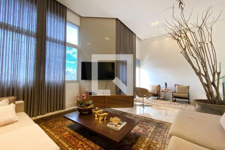 Sala de apartamento à venda com 4 quartos, 281m² em Anchieta, Belo Horizonte