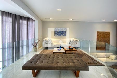 Sala de Estar de apartamento à venda com 4 quartos, 281m² em Anchieta, Belo Horizonte
