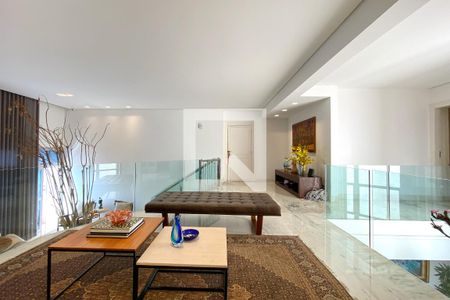 Sala de Estar de apartamento à venda com 4 quartos, 281m² em Anchieta, Belo Horizonte