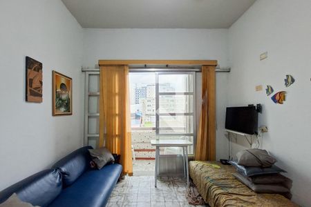 Sala de apartamento para alugar com 1 quarto, 35m² em Cidade Ocian, Praia Grande
