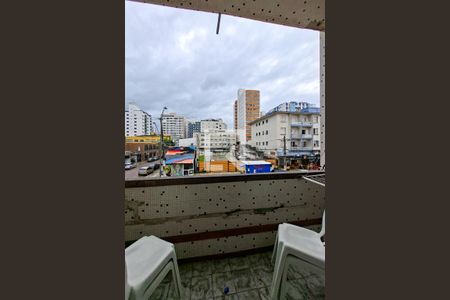 Sacada  de apartamento para alugar com 1 quarto, 35m² em Cidade Ocian, Praia Grande