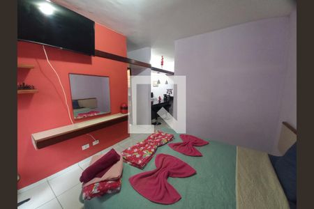 Quarto de apartamento para alugar com 1 quarto, 36m² em Centro, São Vicente