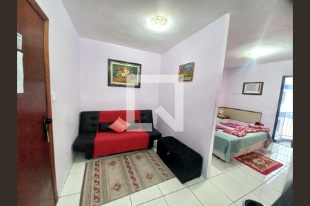 Sala de apartamento para alugar com 1 quarto, 36m² em Centro, São Vicente