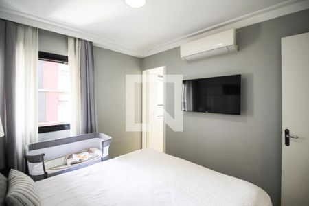 Suíte  de apartamento à venda com 3 quartos, 90m² em Vila Olímpia, São Paulo