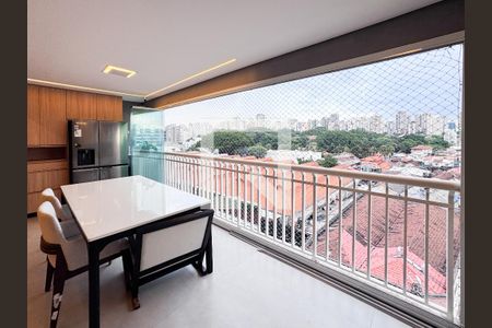 Varanda de apartamento à venda com 3 quartos, 127m² em Barra Funda, São Paulo