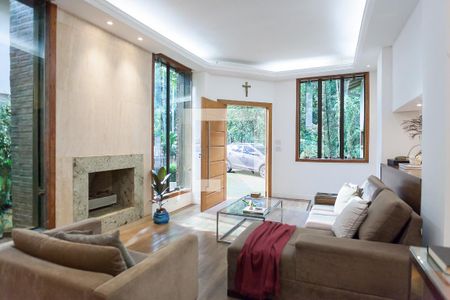 sala  de casa de condomínio à venda com 3 quartos, 184m² em Casa Branca, Brumadinho