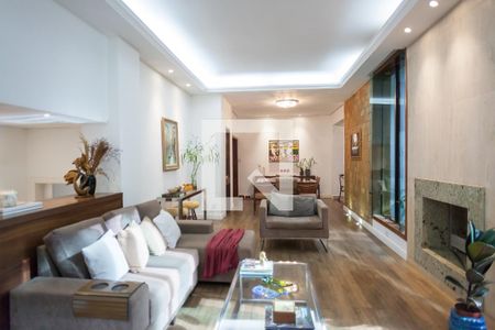 sala  de casa de condomínio à venda com 3 quartos, 184m² em Casa Branca, Brumadinho