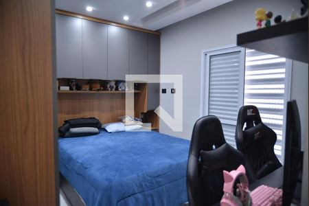 Quarto Suíte de apartamento à venda com 2 quartos, 112m² em Jardim Cristiane, Santo André