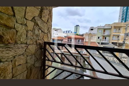 Varanda Quarto 1 suíte de apartamento para alugar com 2 quartos, 86m² em Parque das Nações, Santo André