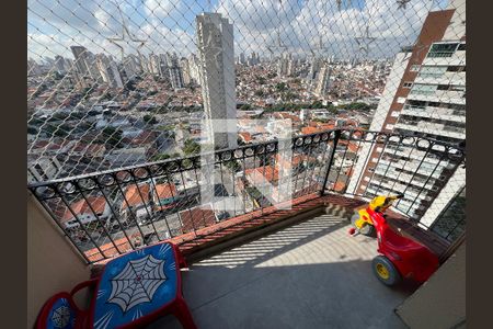 Varanda da Sala de apartamento à venda com 3 quartos, 80m² em Lauzane Paulista, São Paulo