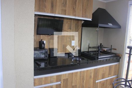 Varanda Gourmet  de apartamento para alugar com 1 quarto, 40m² em Jardim Flor da Montanha, Guarulhos