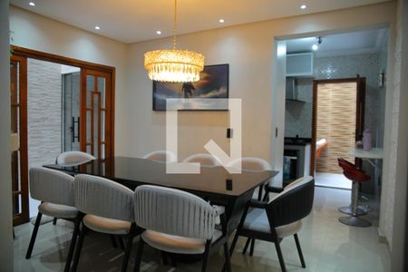 Sala de Jantar  de casa à venda com 3 quartos, 160m² em Bairro dos Casa, São Bernardo do Campo