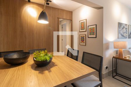 Sala de Jantar de apartamento à venda com 2 quartos, 70m² em Moema, São Paulo