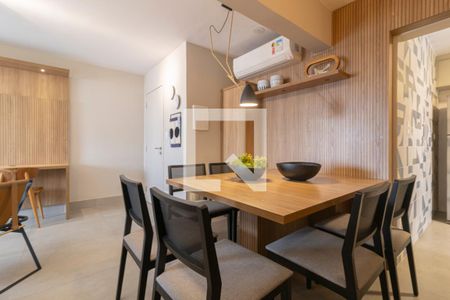 Sala de Jantar de apartamento à venda com 2 quartos, 70m² em Moema, São Paulo