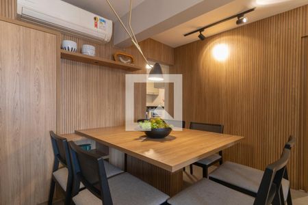 Sala de Jantar de apartamento à venda com 2 quartos, 70m² em Moema, São Paulo