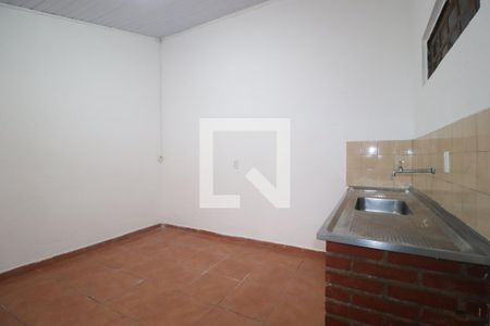 Cozinha de casa para alugar com 1 quarto, 40m² em Jardim Stella, Santo André